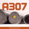 Fasteners Plus A307 Fully Threaded Rod, 1 1/2" Diameter, 6
