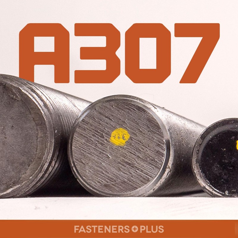 Fasteners Plus A307 Fully Threaded Rod, 1 1/2" Diameter, 6