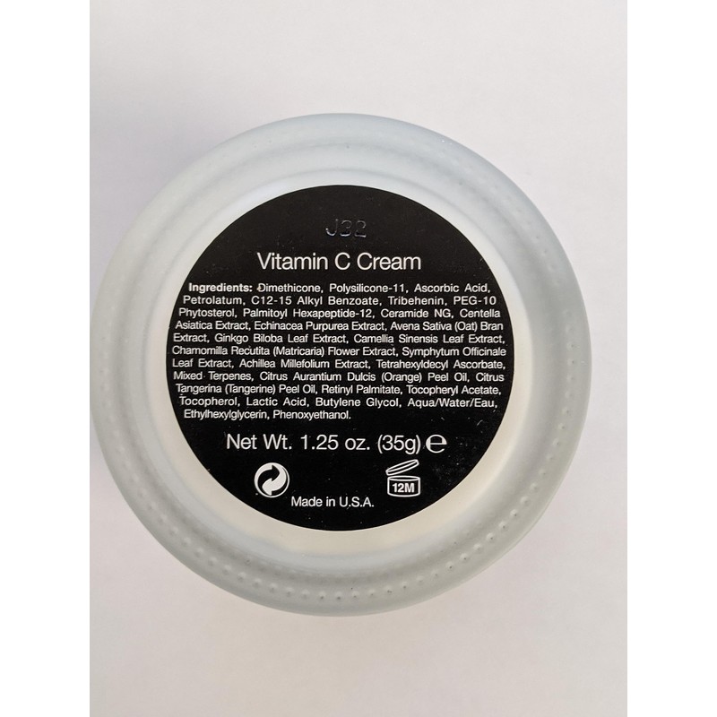 Jolie Vitamin C Night Cream, L-Ascorbic Acid Brightening Face &