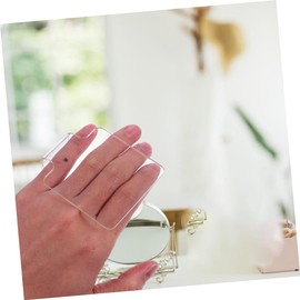 MERRYHAPY Nail Gel Palette Set 2 Sets Manicure Makeup Kit Ring Palette Mixing Board