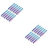 LALAFINA 24pcs Sided Nail File Professional Nail Art Tools for