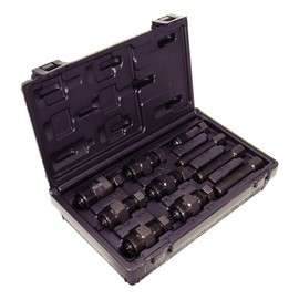 Pit Posse PP2128 10 Piece Combination Motorcycle ATV Flywheel Puller Tools and Case Set