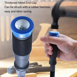 Right Angle Corner Chisel,Quick Cutting Corner Chisel,ChromeSteel Professional Wood Chisel with TPR Handle,Corner Punch Chisel for Woodworking Slotting Cutting
