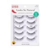KISS Look So Natural False Eyelashes Multipack 03, Cruelty Free,