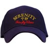 Serenity Firefly Class Embroidered Baseball Cap - Navy