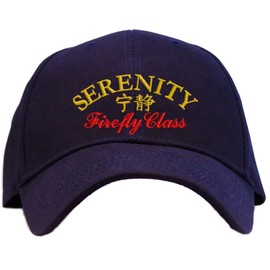 Serenity Firefly Class Embroidered Baseball Cap - Navy