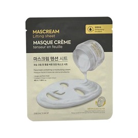 The Face Shop Maskream Tension Mask Pack Daily Pack / 마스크림 텐션 마스크팩 일일1팩 데일리팩