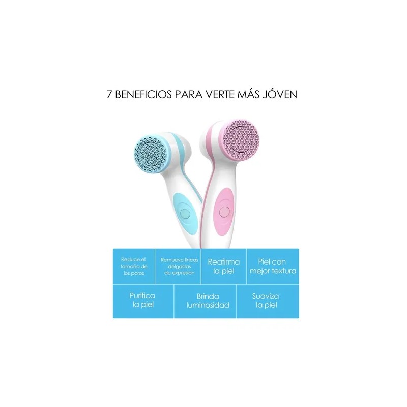Limpiador Facial Eléctrico Tipo Lumi, Limpiador Eléctrico
