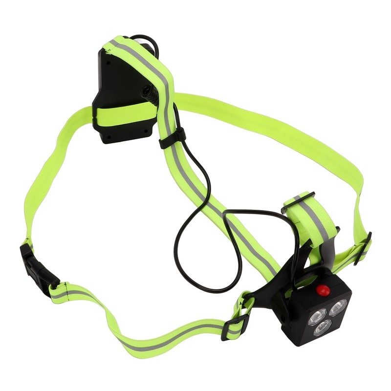 LED Night Running Light Waterproof Adjustable Angle Modes USB Rechargeable