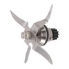 Stainless Steel Blender Blade 12 Teeth Rustproof Easy to Clean