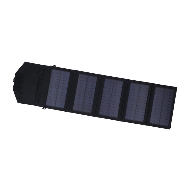 Solar Panel 15W 5V Dual USB Output Portable Folding Solar