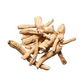 Plum Dragon Herbs White Ginseng Root or Ren Shen Herb | You Ji Bai Ren Shen Chinese Herb - Suitable for Qi or Yang - Chinese Herb 1 Oz