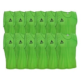 SELECT 2019 Scrimmage Vest (Pack of 12), Senior, Green