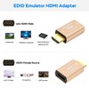 Edid Emulator Adapter (5Generation), HDMI Compatible with Mac Thunderbolt to