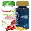 GranaGard, Xebrex, Duo Pack Omega 5 Omega 3 Nanotecnología Suplemento