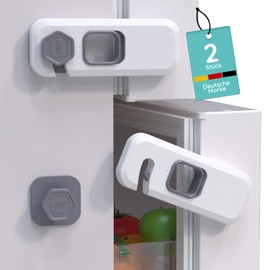 Child Lock Drawers & Cabinet Safety Baby - Children's Safety Cabinets, Fridge Child Lock - Drawer Protector Baby, Baby Cupboard Lock No Drilling Required