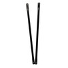 Timyrimy 35.4"/90cm Bronze Garden Swing Replacement Bars, Rectangular Metal Rods