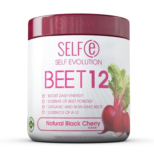 Selfe Beet 12 - Beet Powder Plus Vitamine B12 - Black Cherry - 30 Servings