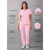 Adar Uniforms Addition Go-Basic Scrub Set For Women - Slim