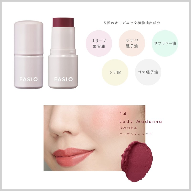Fasio Multi Face Stick 4g - 14 Lady Madonna