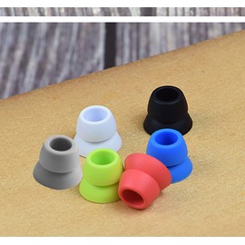 Replacement Silicone Ear Tips Earbuds Buds Set Compatible with Beats by dre Powerbeats 2, Powerbeats 3 Earphones, 4 Pairs (Green)