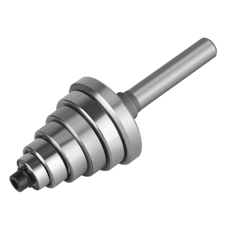 KOWOOD Rabbet Router Bit 1/4" Shank, 1-3/8" Height Multi-Slot Milling