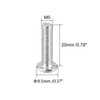 TOP-VIGOR 20Pcs M5 x 20mm Hex Button Head Socket Cap