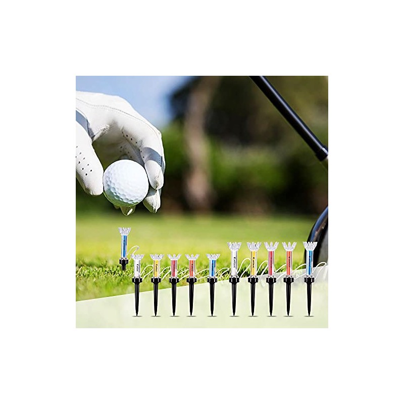 TSUCIA Golf Tees 79mm 5pcs Magnetic Tees Golf Long Tees