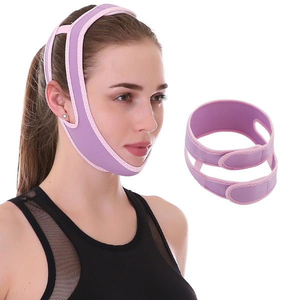 QOMJUFA Anti-double chin mask, reusable V-line mask, V shape face,