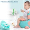 100 Pack Potty Chair Liners with Drawstring,Training Toilet Seat Potty