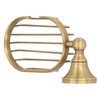 Wall Soap Dish Bottom Hollow Design Retro Style Keeping Tidy