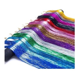 Gala Extensiones De Glitter Gala Para Cabello 10 Docenas/120 Paq