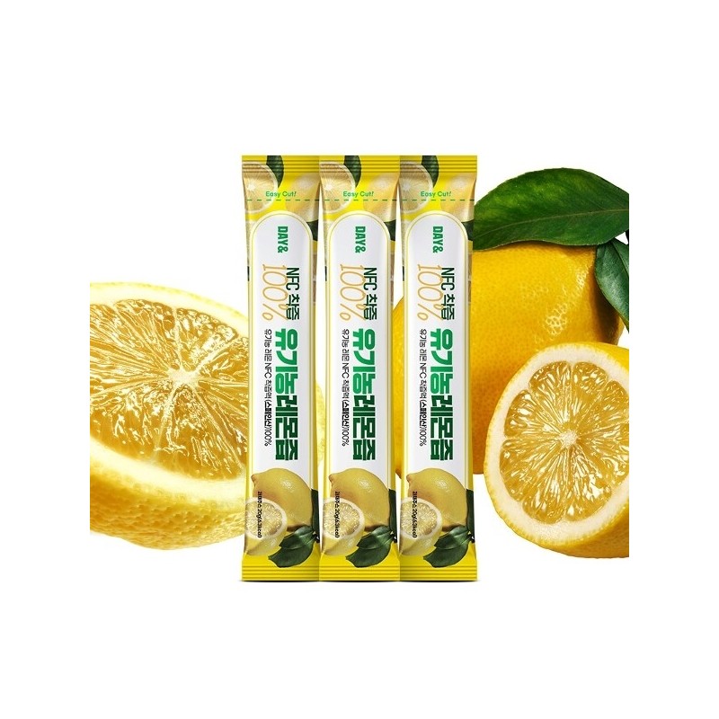 Day& NFC Juice 100 Organic Lemon Juice 14 packs 2