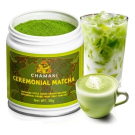 Chamaki Polvo De Matcha Ceremonial Chamaki - 30 G Orgánico                                                                                            