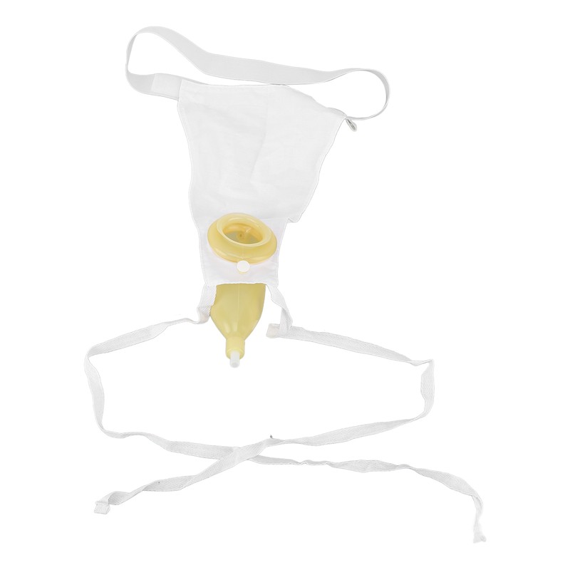 Urine Collector Bag 1000ml Reusable Skin Friendly Silicone Urine Drainage