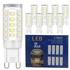 G9 LED Bulb 4W (40W Halogen Equivalent Bulbs) 8 Pack,