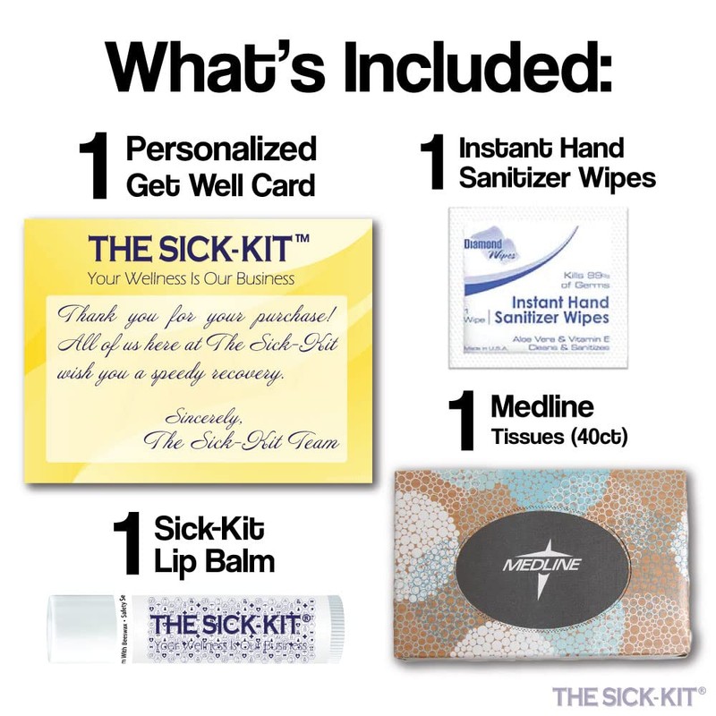 THE SICK-KIT - 15+ Feel Better Essentials for Cold, Flu,