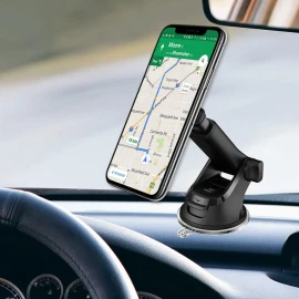 Cellet Magnetic Car Dashboard/Windshield Phone Mount with Telescoping Arm