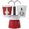 Bialetti - Mini Express Magritte: Moka Set includes Coffee Maker