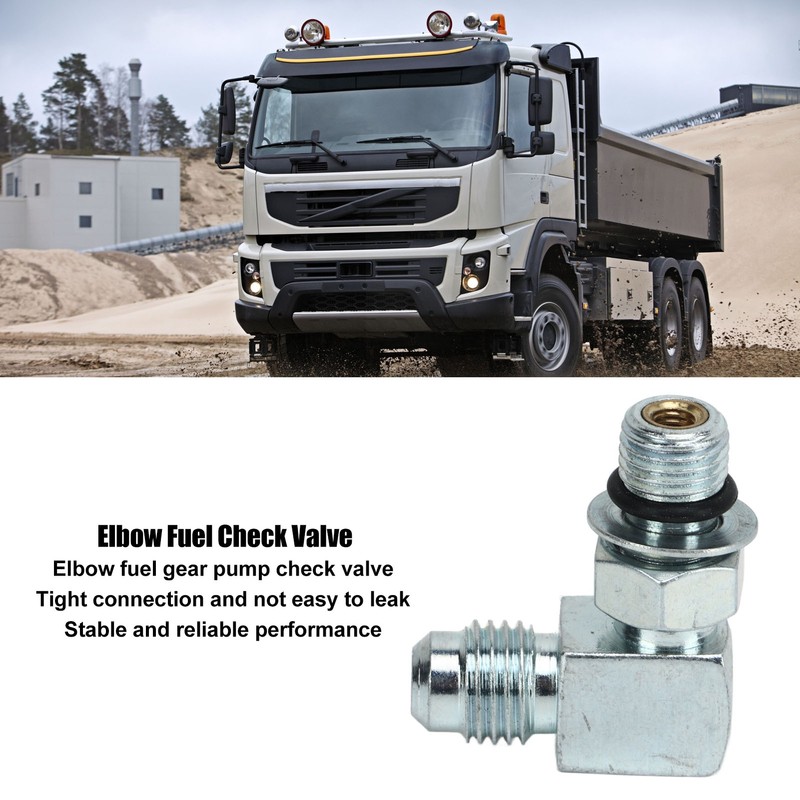 Elbow Fuel Gear Pump Check Valve 180233 Compact Moisture Resistant