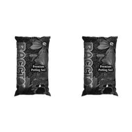 Michigan Peat 1225 Baccto Premium Potting Soil, 25-Pound (Two Pack)