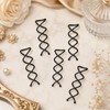 30PCS Spiral Hair Pins, Bun Twist Spiral Bobby Pins for