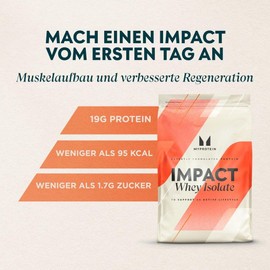 Myprotein Impact Whey Protein Isolate 10848203 1000g
