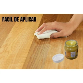 1/2 Kilo Cera De Abeja Para Muebles Madera Tablas Cocina