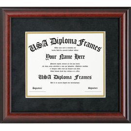Cherry Mahogany Matte Diploma Frame (8.5 x 11 documents)