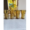 Royal Sealy 5 pc Cordial Set N.I.B. Amber • Decanter