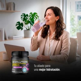 Electrolitos Sin Azúcar  Electrolytes En Polvo  60 Servicios Hydromineral Pro  Suero Sin Calorías  Magnesio  Calcio  Potasio  Zinc  Sodio  Evolution  