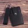 tooloflife Plain PU Leather ID Card Holder with Slots (Includes