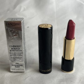 Lancôme Lancome Paris L’absolu Rouge Ruby Cream Lipcolor 214 Rosewood Ruby NWB