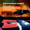 NIZEAMI 4 Pcs Record Player Needles, Universal Replacement Stylus Needles